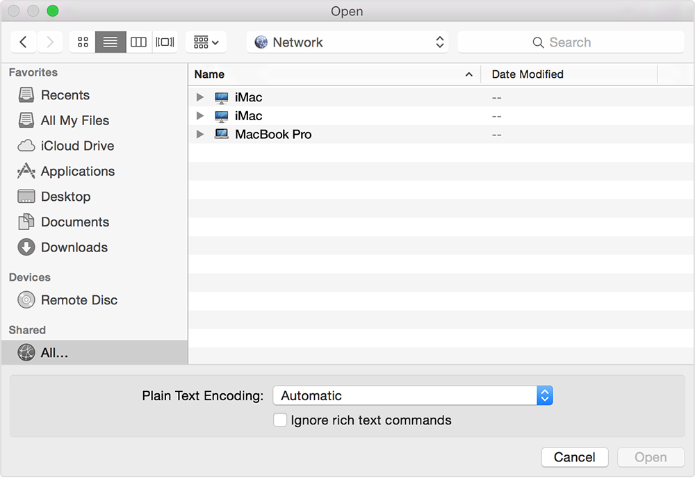 windows smb file sharing naming for mac
